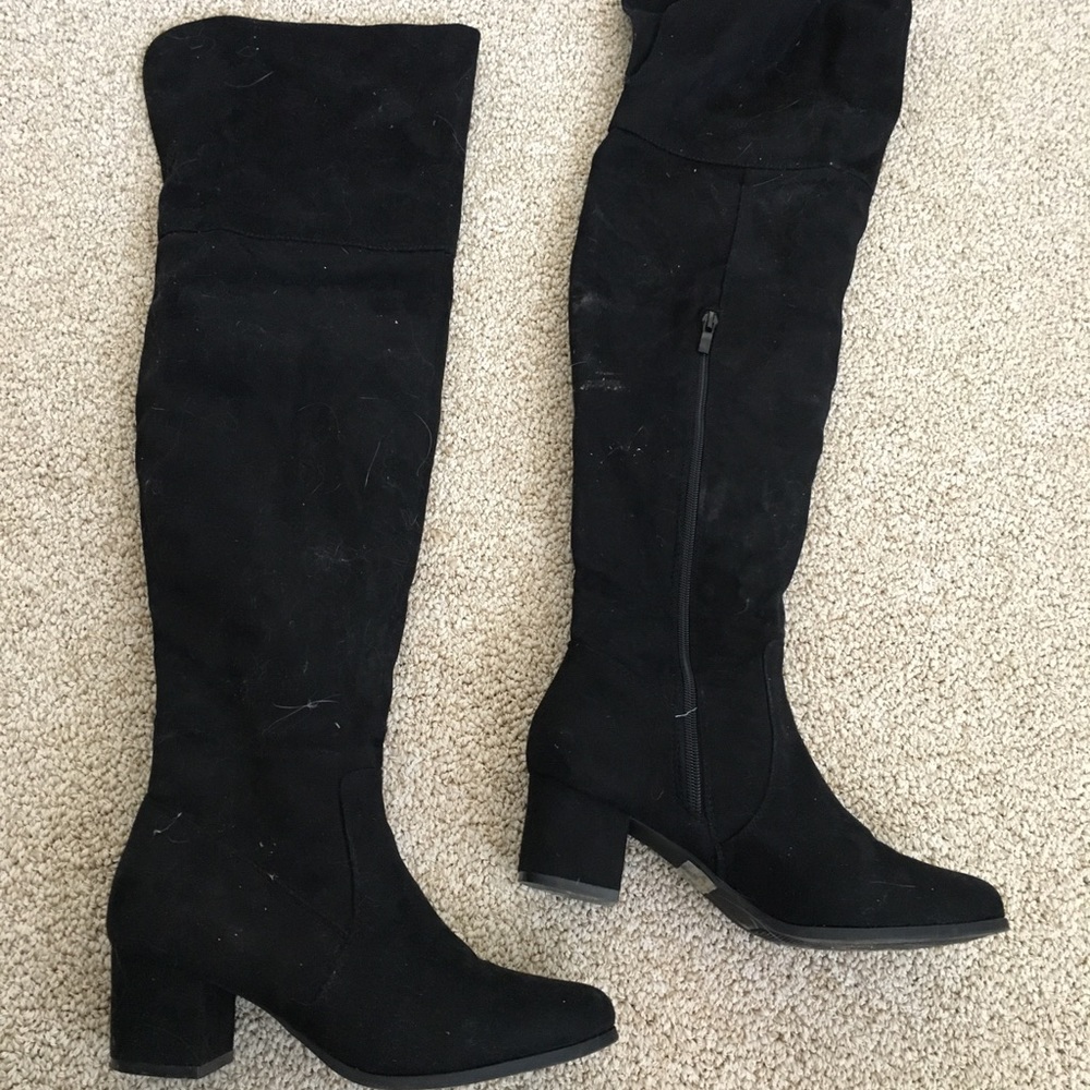 Thigh high boots